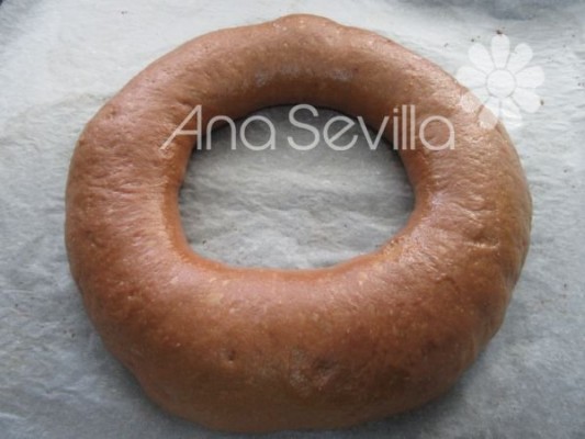 Rosca de Pascua ya levada,