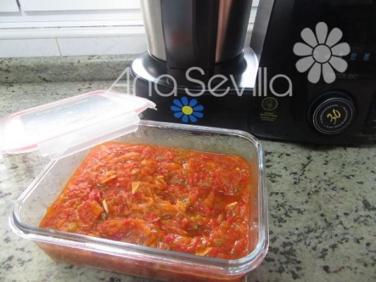 Sofrito para envasar en Mambo