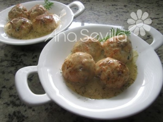 Albóndigas de salmón