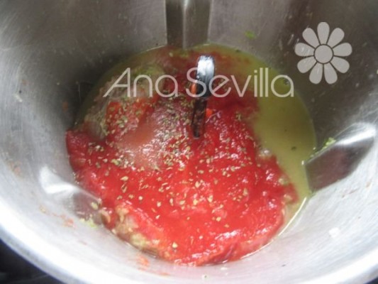 Tomate y resto de ingredientes