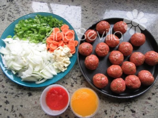 Preparar los ingredientes