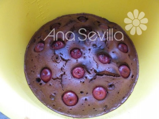 Brownie de cerezas olla GM