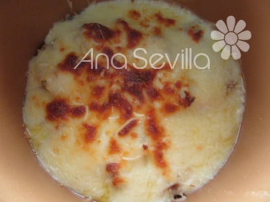 Gratinar con el queso