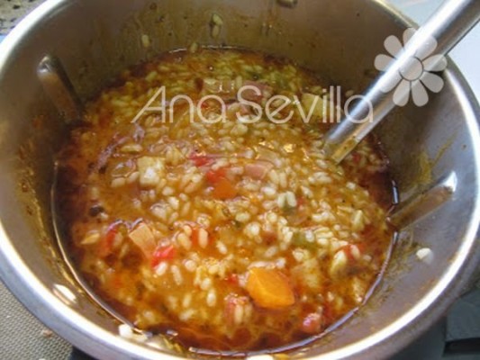 Arroz semi-cocido