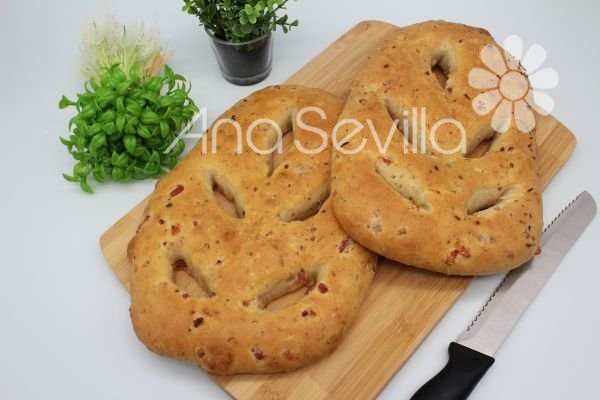 Fougasse de bacon Thermomix