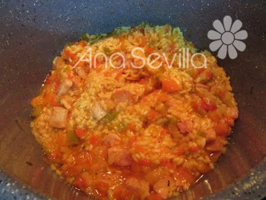 Arroz semi-cocido