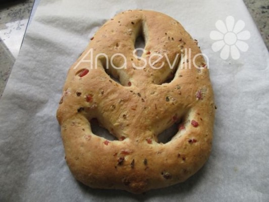 Fougasse de bacon