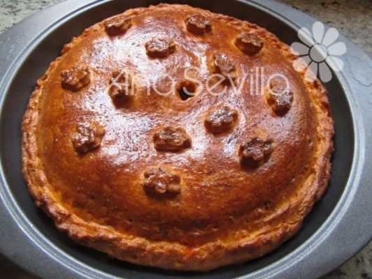 Empanada de picadillo o zorza Thermomix