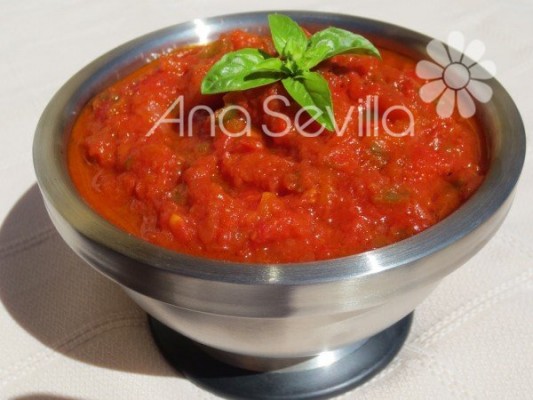 Salsa de tomate casera  