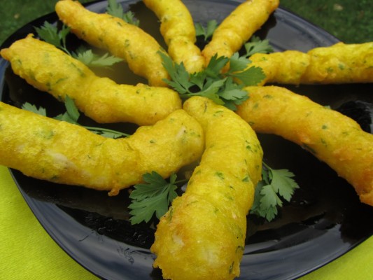 Churros de pescado