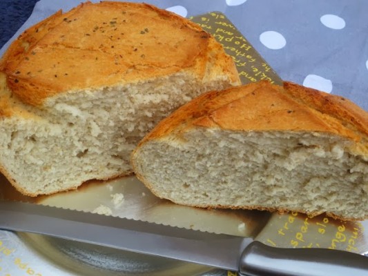 Pan de ajo y orégano