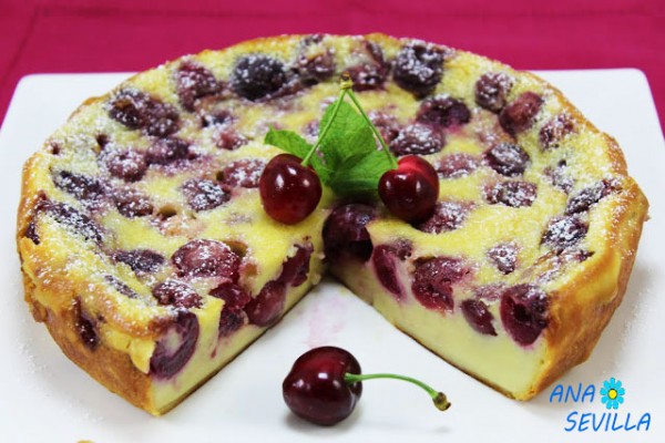 Clafoutis de cerezas