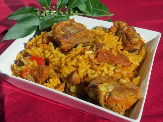 Arroz con costillas