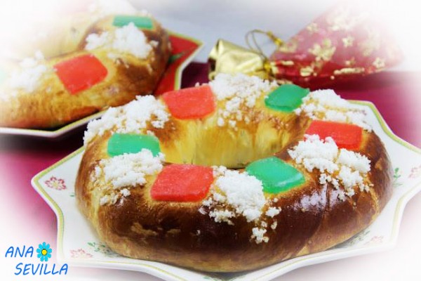 Roscón de Reyes de aceite de oliva