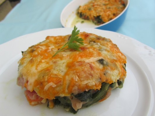 Acelgas gratinadas