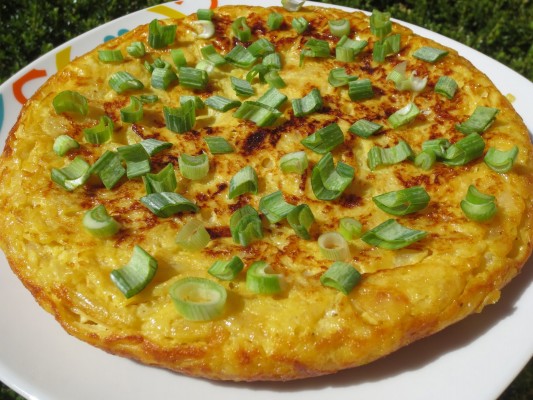 Tortilla de cebolla