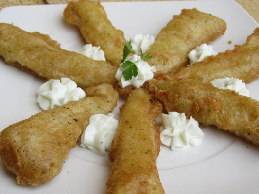 Churros de pescado