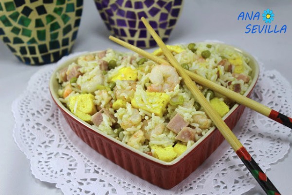 Arroz tres delicias