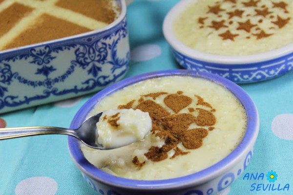 Arroz con leche a las tres leches