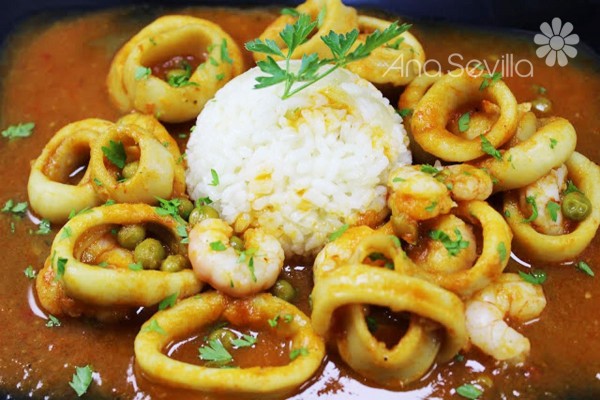 Calamares a la marinera