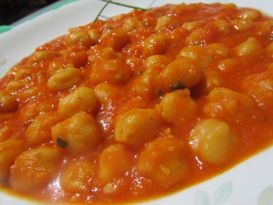 Garbanzos a la catalana