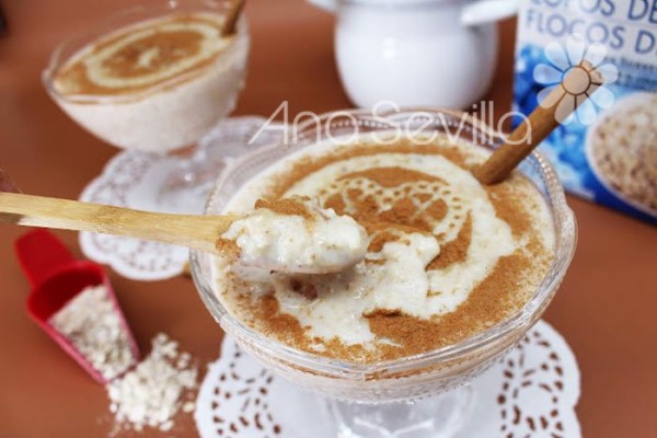 Arroz con leche de avena