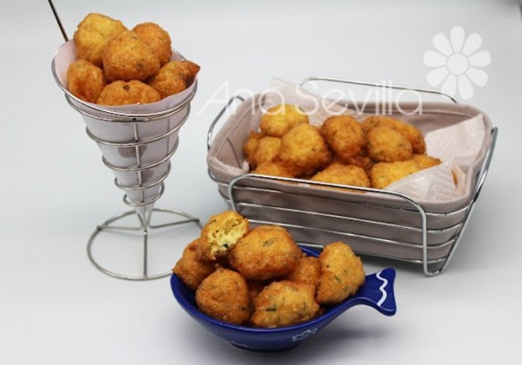 Buñuelos de bacalao