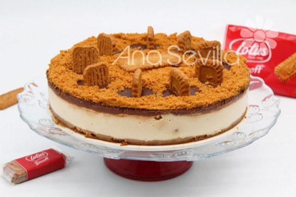 Cheesecake de galletas Lotus