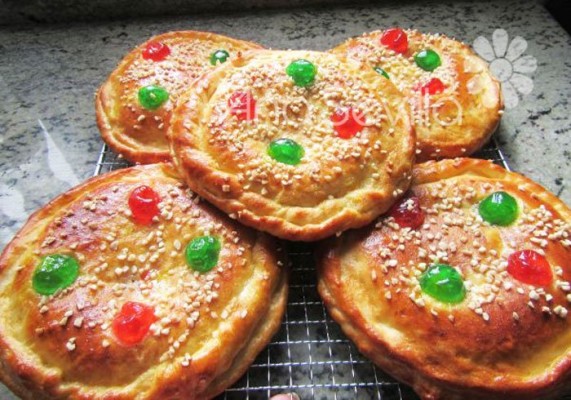 Empanadas de cabello de ángel