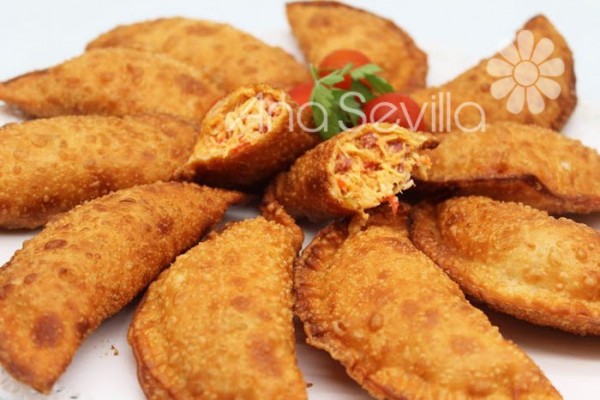 Empanadillas de pollo asado