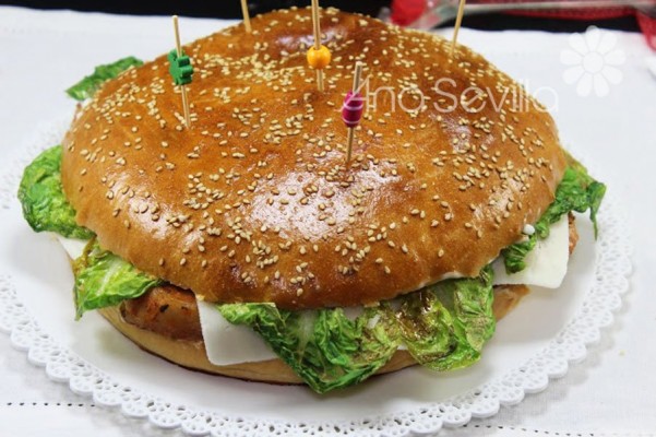 Hamburguesa de lomo XXL