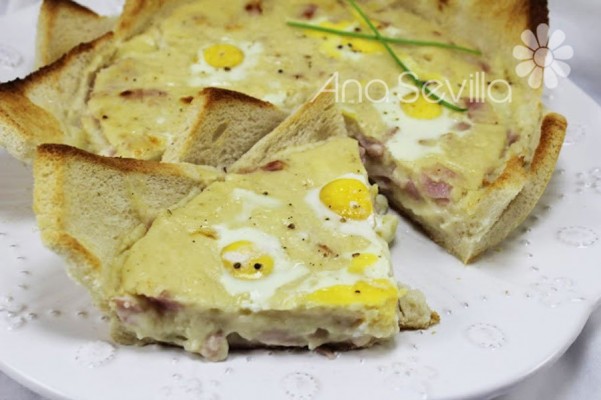 Huevos croque-monsieur