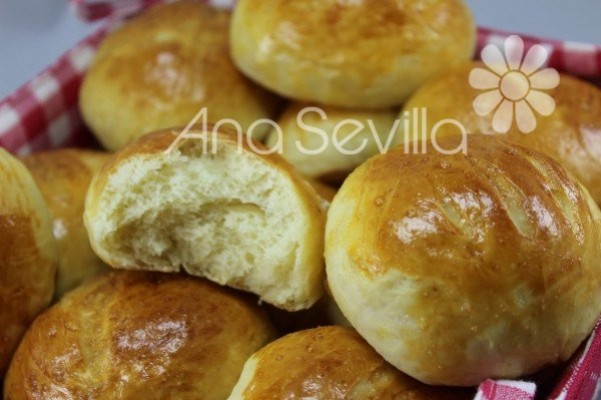 Panecillos de leche de naranja