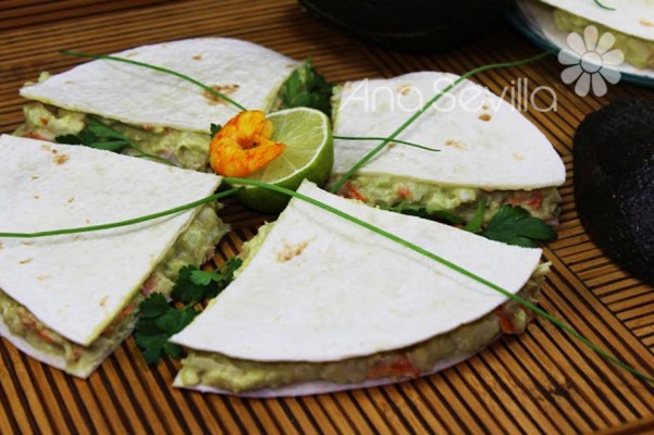 Quesadillas de aguacate