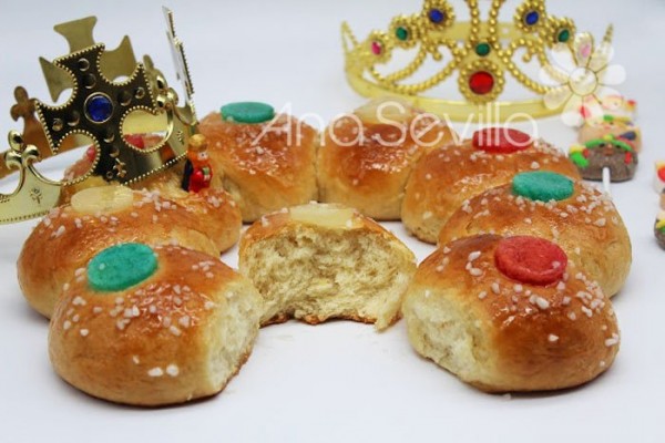 Roscón de Reyes sin huevo