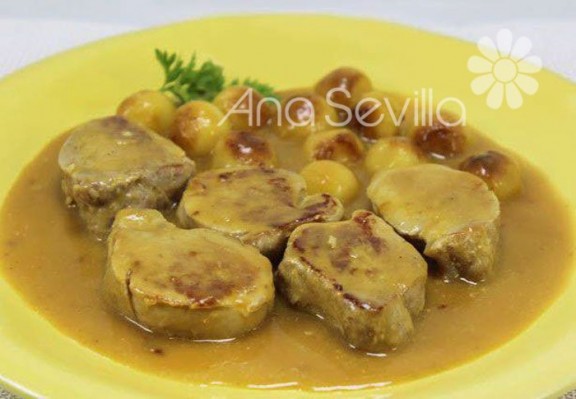 Solomillo en salsa de carne