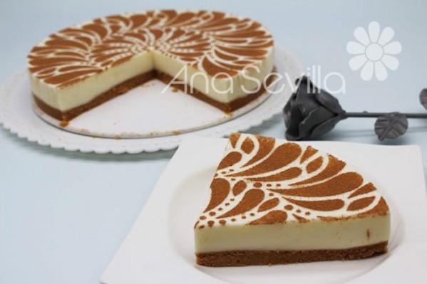 Tarta de canela y nata