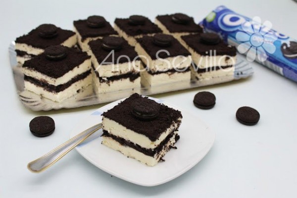 Tarta helada de Oreo en 5 minutos