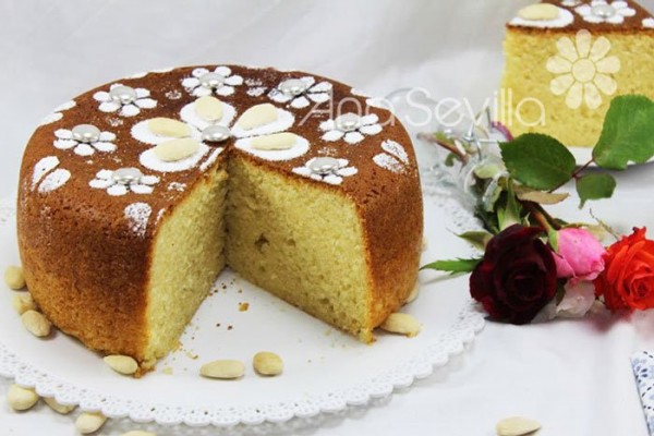 Torta de llanda de almendras