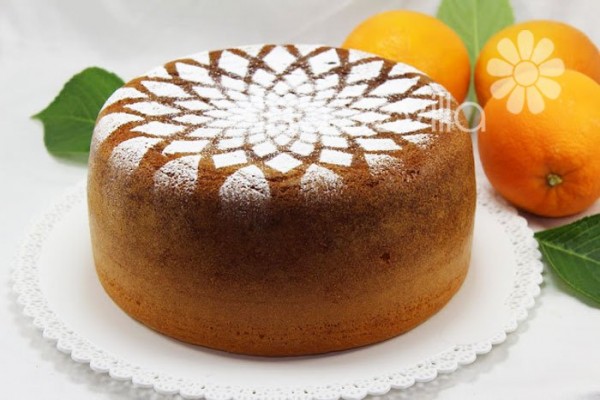 Torta de llanda de naranja