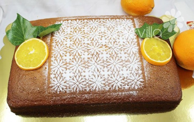 Torta de llanda de naranja