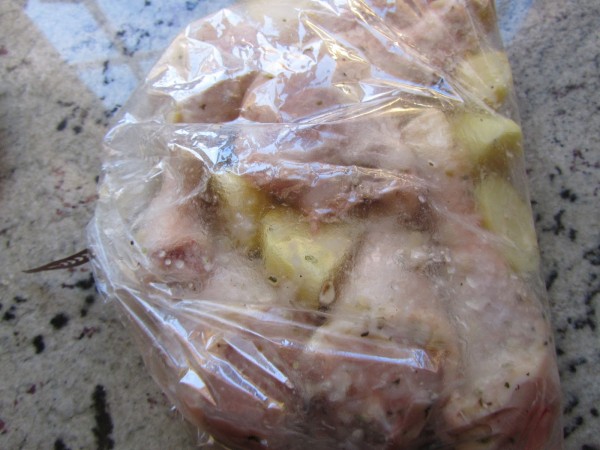 Jamoncitos de pollo al ajillo Thermomix