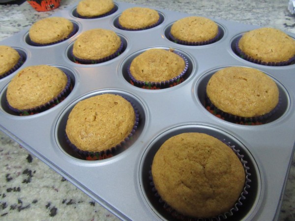 Cup cakes de calabaza con Thermomix