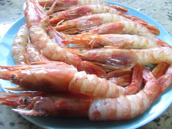 Gambones al horno con Thermomix