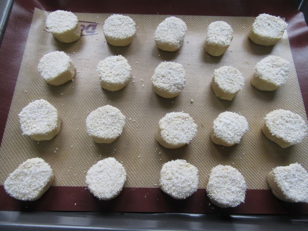 Polvorones de coco Thermomix