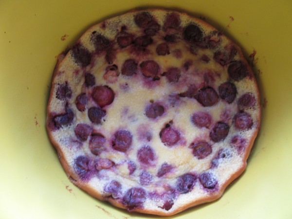 Clafoutis de cerezas olla GM