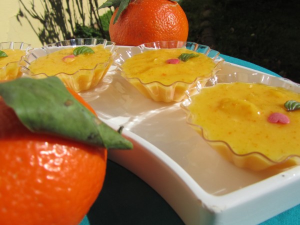 Mandarina curd (O naranja) Thermomix