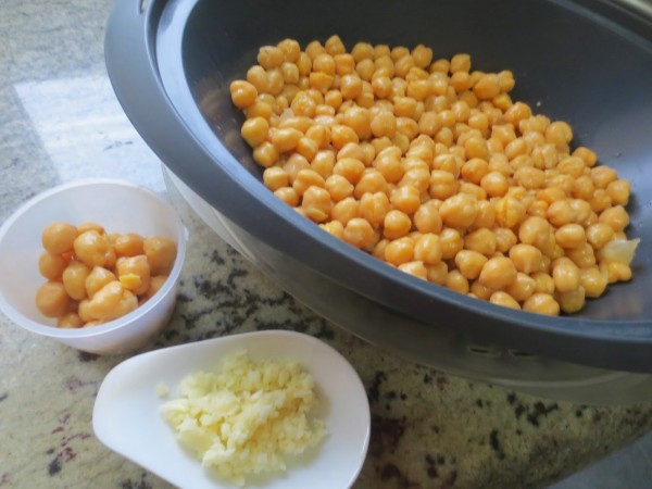 Garbanzos con arroz con Thermomix