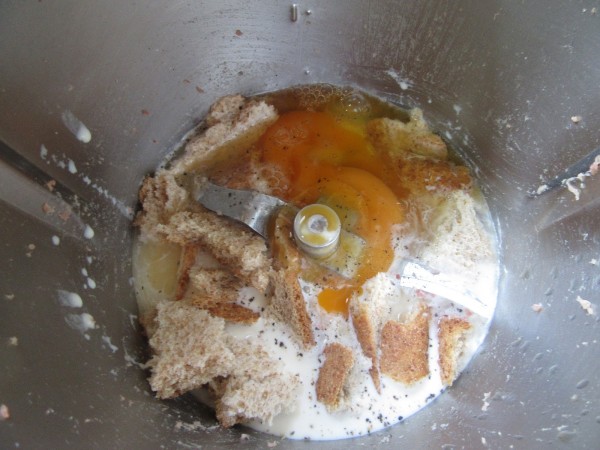 Pastel de jamón serrano con Thermomix