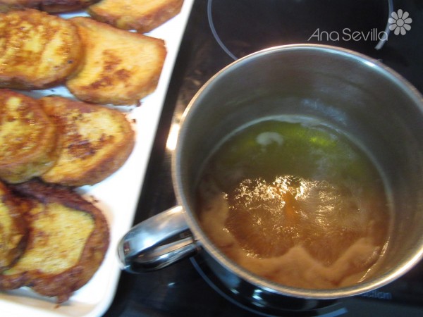 Torrijas con miel 